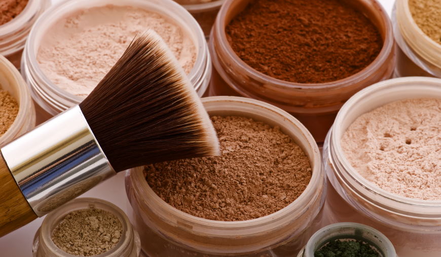 using mineral makeup